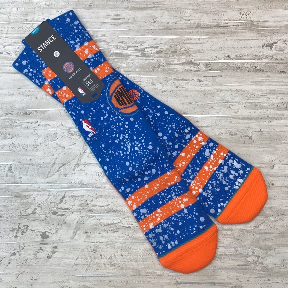Stance NBA New York Knicks Crew Socks - Picture 9 of 16